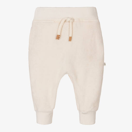 1 + in the family-Ivory Terry Towelling Joggers | Childrensalon Outlet