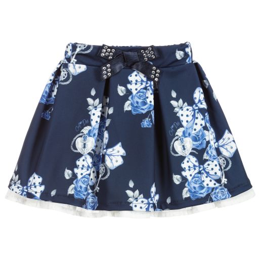 A Dee-Сине-белая юбка для девочек | Childrensalon Outlet