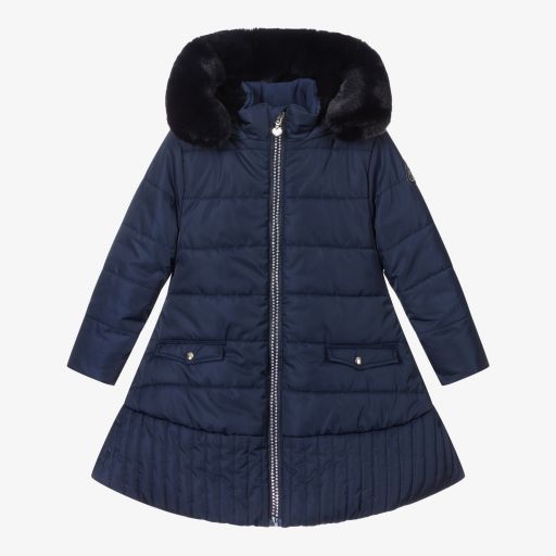 A Dee-Navyblauer Steppmantel (M) | Childrensalon Outlet