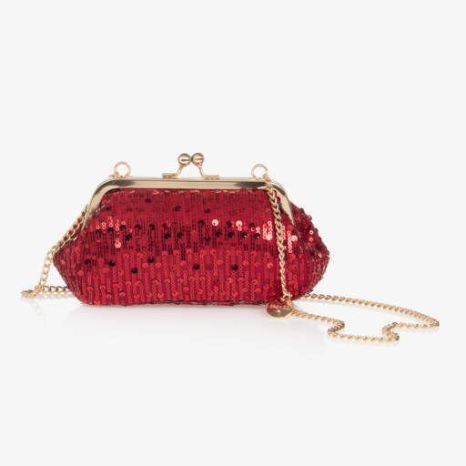 Abel & Lula-Girls Scarlet Sparkle Shoulder Bag | Childrensalon Outlet
