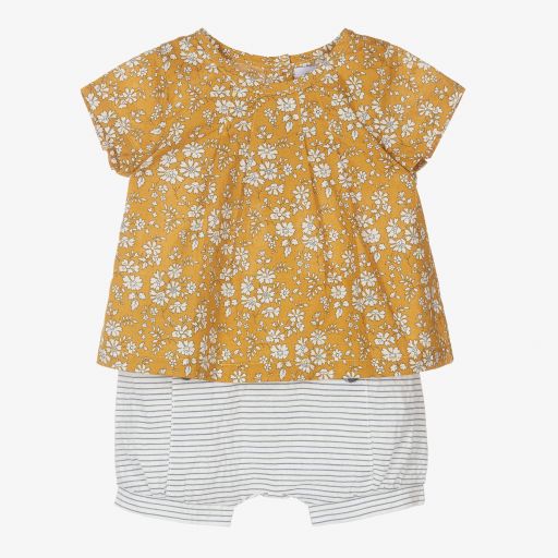 Absorba-Baby Girls Floral Shorts Set | Childrensalon Outlet