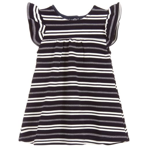 Absorba-Girls Blue Striped Dress | Childrensalon Outlet