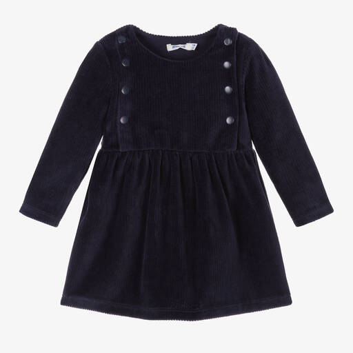 Absorba-Синее велюровое платье для девочек | Childrensalon Outlet