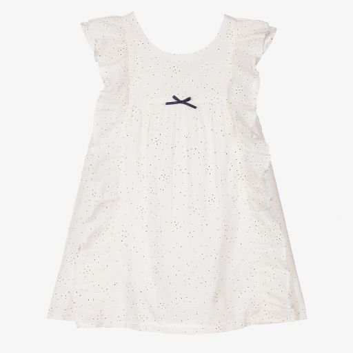 Absorba-Girls White Floral Dress | Childrensalon Outlet