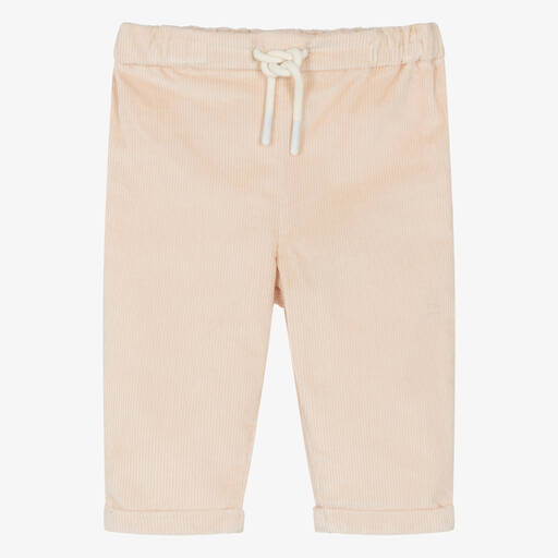 Absorba-Pale Beige Corduroy Trousers | Childrensalon Outlet