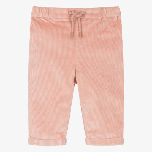 Absorba-Pale Pink Corduroy Trousers | Childrensalon Outlet