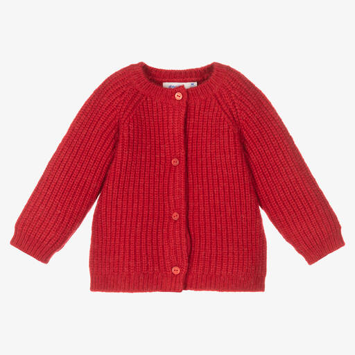 Absorba-Red Knitted Cardigan | Childrensalon Outlet