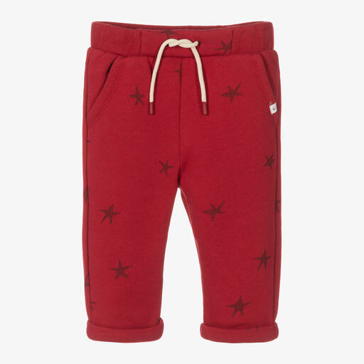 Absorba-Красные хлопковые джоггеры со звездами | Childrensalon Outlet