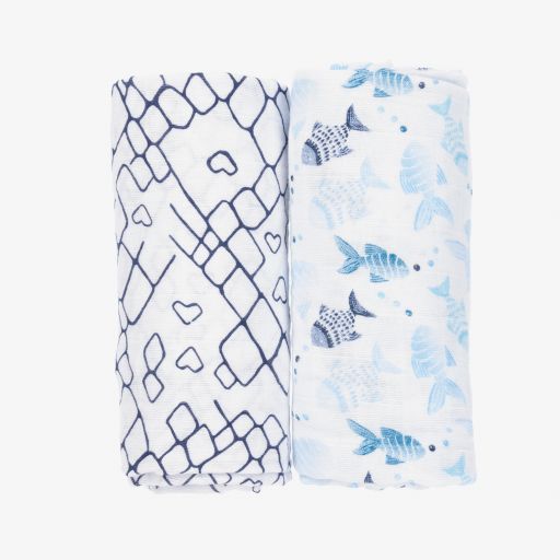aden + anais-Cotton Muslin Swaddle (2 Pack) | Childrensalon Outlet