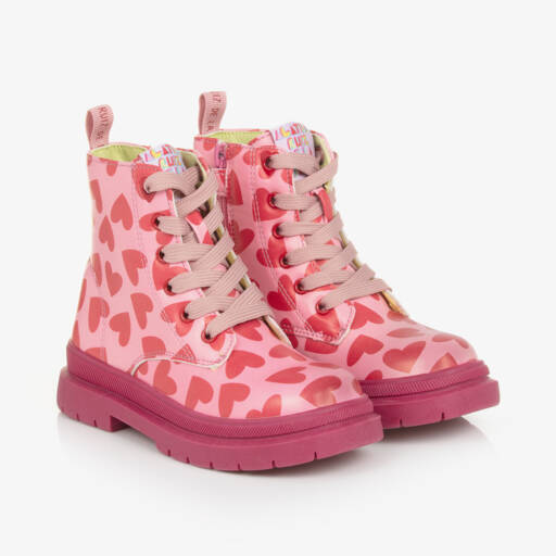 Agatha Ruiz de la Prada-حذاء بوت وردي ساحر للبنات | Childrensalon Outlet