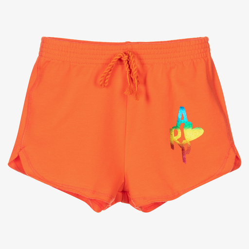 Agatha Ruiz de la Prada-Girls Orange Cotton Shorts | Childrensalon Outlet