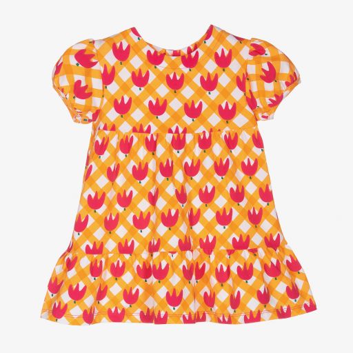 Agatha Ruiz de la Prada-Girls Orange Tulip Dress | Childrensalon Outlet
