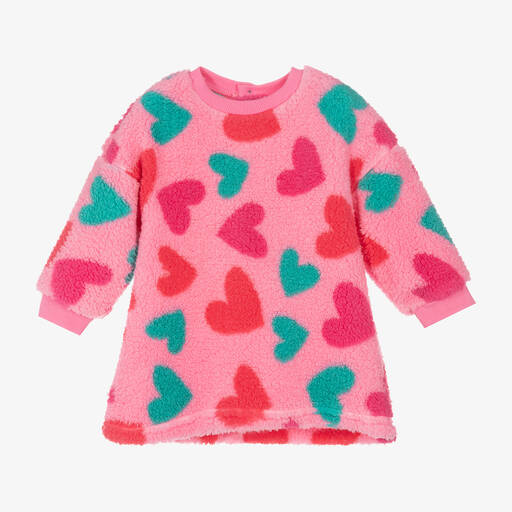 Agatha Ruiz de la Prada-Rosa Fleecekleid-Set für Mädchen | Childrensalon Outlet