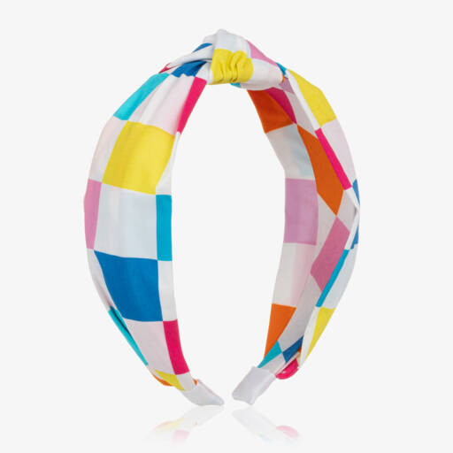 Agatha Ruiz de la Prada-Яркая клетчатая повязка для девочек | Childrensalon Outlet