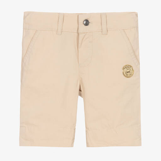 AIGNER-Beige Baumwollshorts für Babys | Childrensalon Outlet