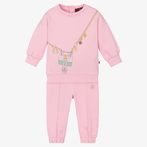 Designer baby girl tracksuits sales
