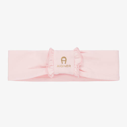 AIGNER-Baby Girls Pink Headband | Childrensalon Outlet
