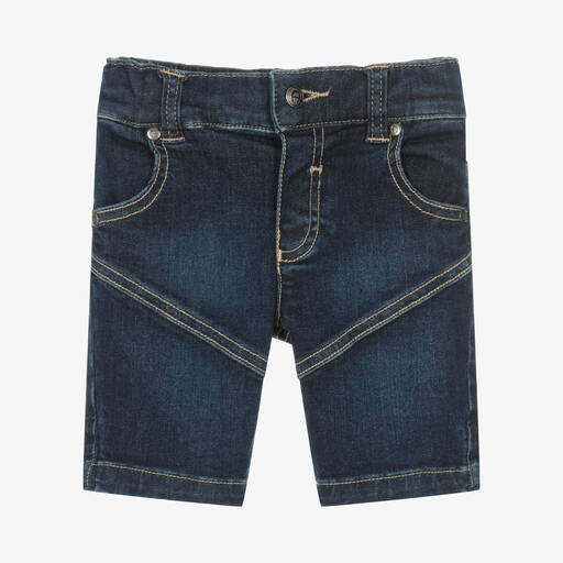 AIGNER-Boys Blue Denim Shorts | Childrensalon Outlet