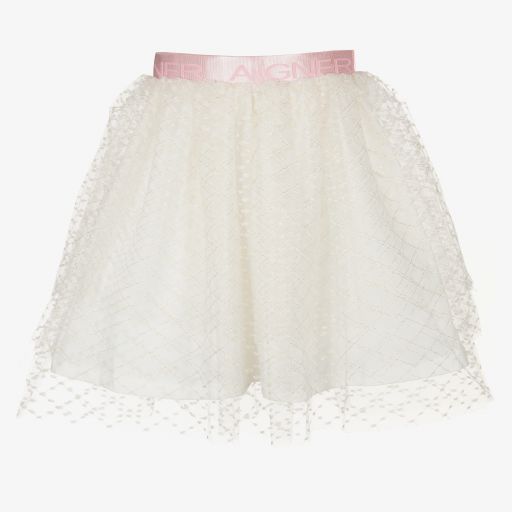 AIGNER-تنورة تول لون عاجي | Childrensalon Outlet