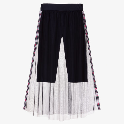 AIGNER-Teen Blue Tulle Midi Skirt | Childrensalon Outlet