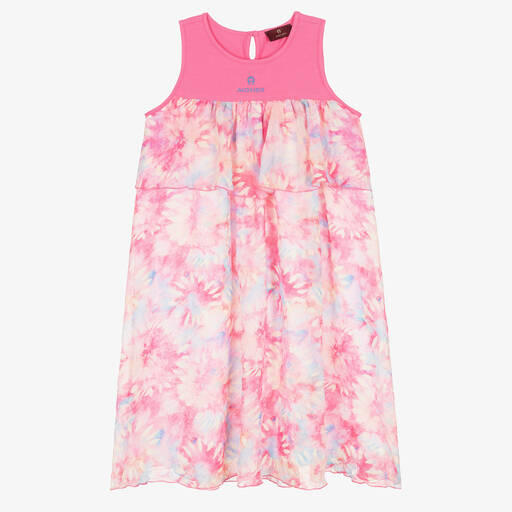 AIGNER-Розовое шифоновое платье для подростков | Childrensalon Outlet