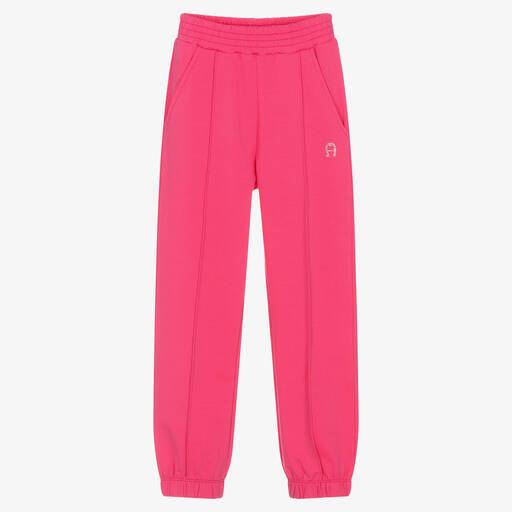 AIGNER-Pinke Teen Baumwoll-Jogginghose | Childrensalon Outlet