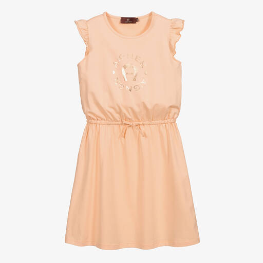 AIGNER-Rosa Kleid mit Logo für Teens | Childrensalon Outlet