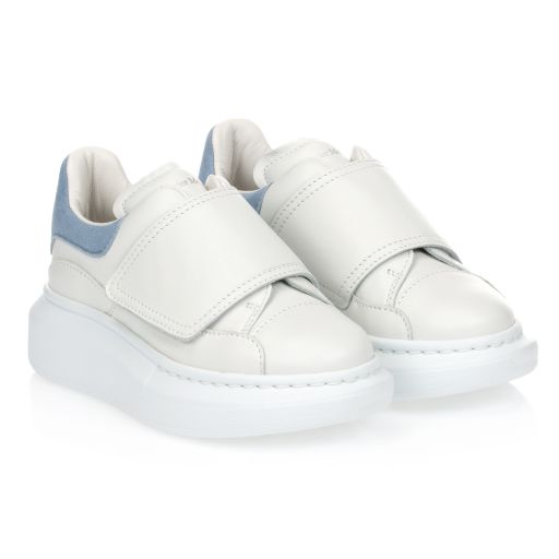 Alexander McQueen-White Oversized Trainers | Childrensalon Outlet