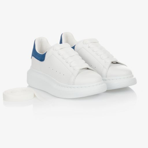 Alexander McQueen-Baskets oversize blanches | Childrensalon Outlet