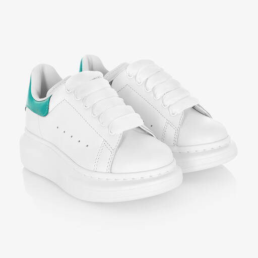 Alexander McQueen-White Oversized Trainers | Childrensalon Outlet