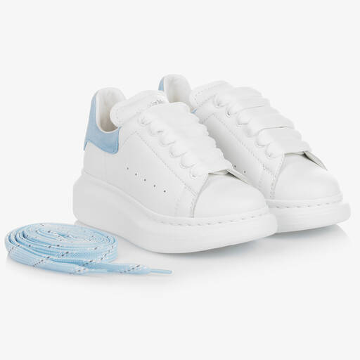 Alexander McQueen-White Oversized Trainers | Childrensalon Outlet