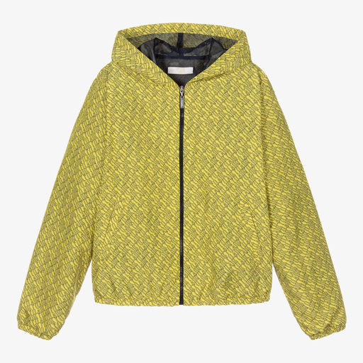 Alviero Martini-Gelbe Teen Jacke mit Reißverschluss | Childrensalon Outlet