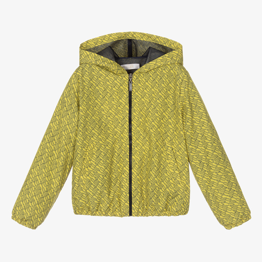 Alviero Martini-Gelbe Jacke mit Reißverschluss | Childrensalon Outlet