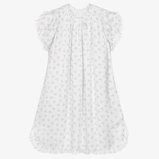 AMIKI Children-Girls White Bluebell Nightdress | Childrensalon Outlet
