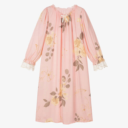 AMIKI Children-Teen Girls Pink Nightdress | Childrensalon Outlet