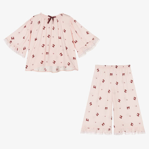 AMIKI Children-Teen Girls Pink Pyjamas | Childrensalon Outlet
