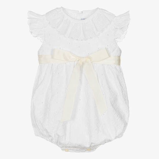 Ancar-White Cotton Shortie | Childrensalon Outlet