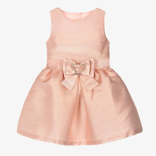 Angel's Face-Girls Glittery Pink Dress  | Childrensalon Outlet