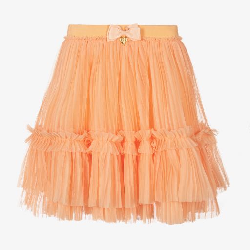 Angel's Face-Jupe orange en tulle Fille | Childrensalon Outlet