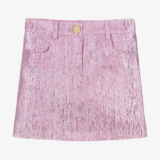 Angel's Face-Girls Orchid Pink Jacquard Skirt | Childrensalon Outlet