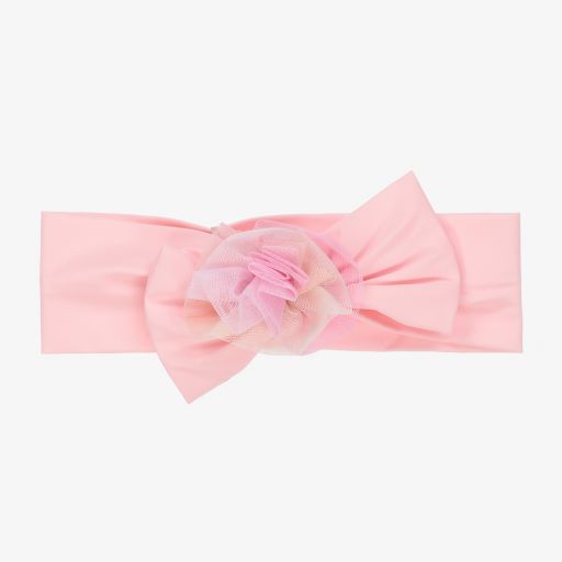 Angel's Face-Girls Pink Headband | Childrensalon Outlet