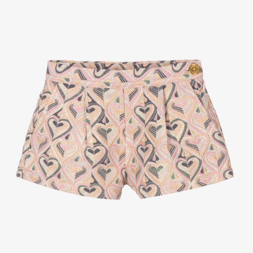 Angel's Face-Girls Pink Jacquard Shorts | Childrensalon Outlet