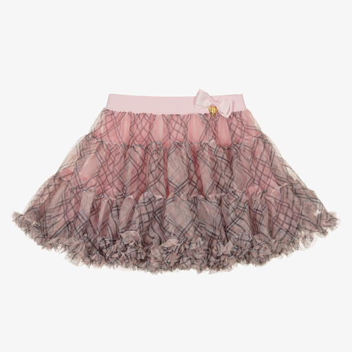Angel's Face-Girls Pink Tartan Tutu Skirt | Childrensalon Outlet