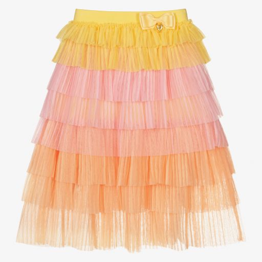 Angel's Face-Girls Pink Tulle Maxi Skirt | Childrensalon Outlet