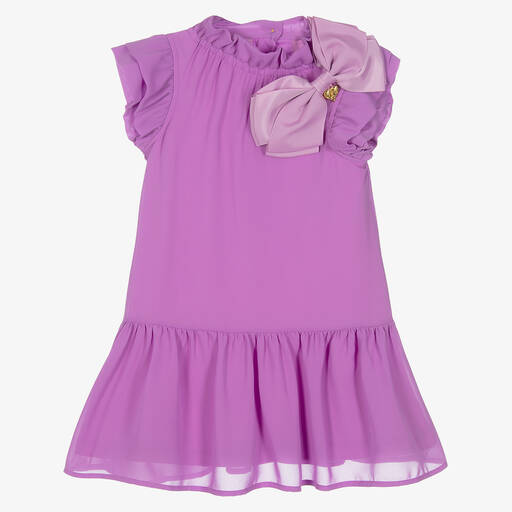 Angel's Face-Фиолетовое шифоновое платье | Childrensalon Outlet