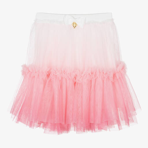 Angel's Face-Girls White & Pink Ombré Tutu Skirt | Childrensalon Outlet