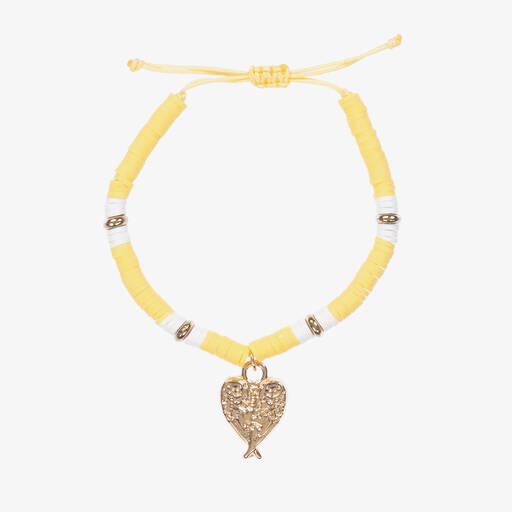 Angel's Face-Bracelet en perles jaunes fille | Childrensalon Outlet