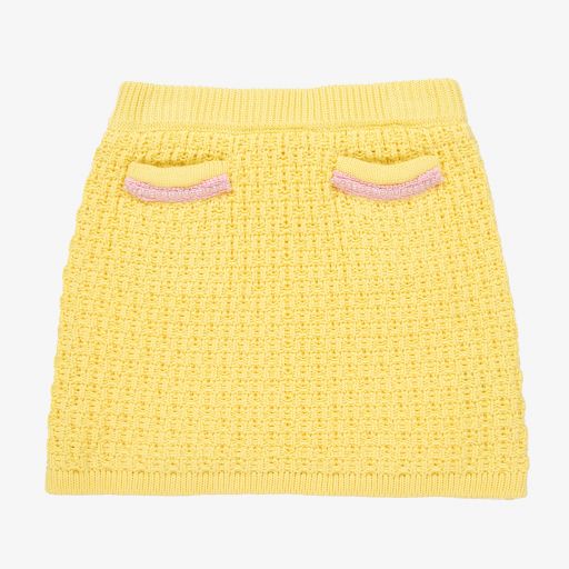 Angel's Face-Желтая трикотажная юбка для девочек | Childrensalon Outlet
