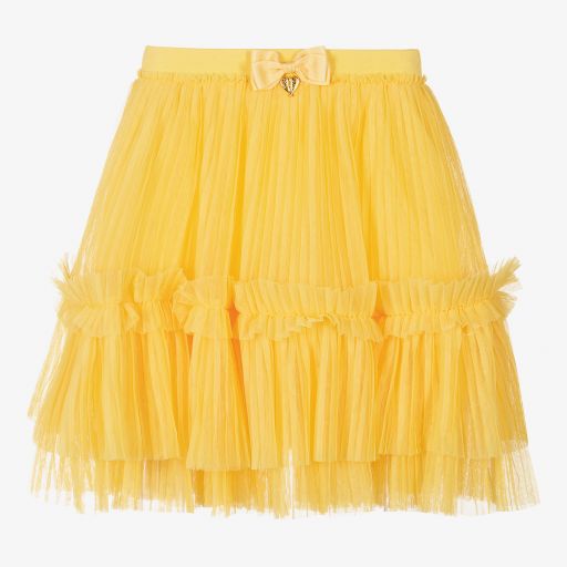 Angel's Face-Girls Yellow Tulle Skirt | Childrensalon Outlet