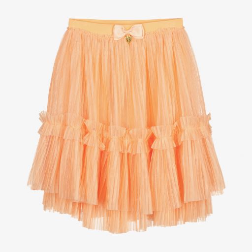 Angel's Face-Jupe orange en tulle Ado | Childrensalon Outlet